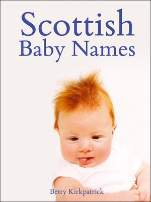 Scottish Baby Names - ebook